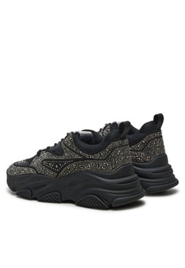 Steve Madden Sneakersy Privy SM19000082 Czarny. Kolor: czarny. Materiał: materiał