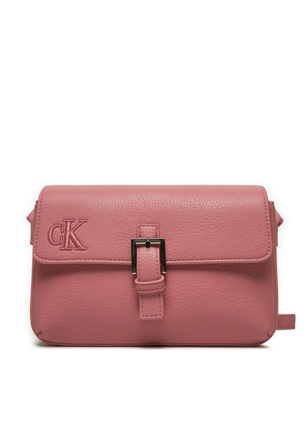 Calvin Klein Torebka IU0IU00689 Różowy. Kolor: różowy. Materiał: skórzane