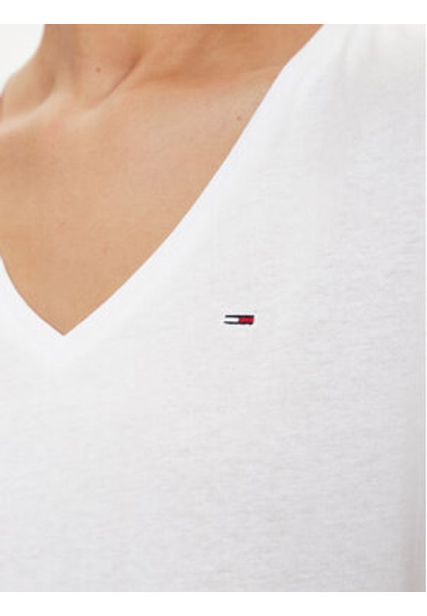 Tommy Jeans Komplet 2 t-shirtów DW0DW11458 Kolorowy Slim Fit. Materiał: bawełna. Wzór: kolorowy