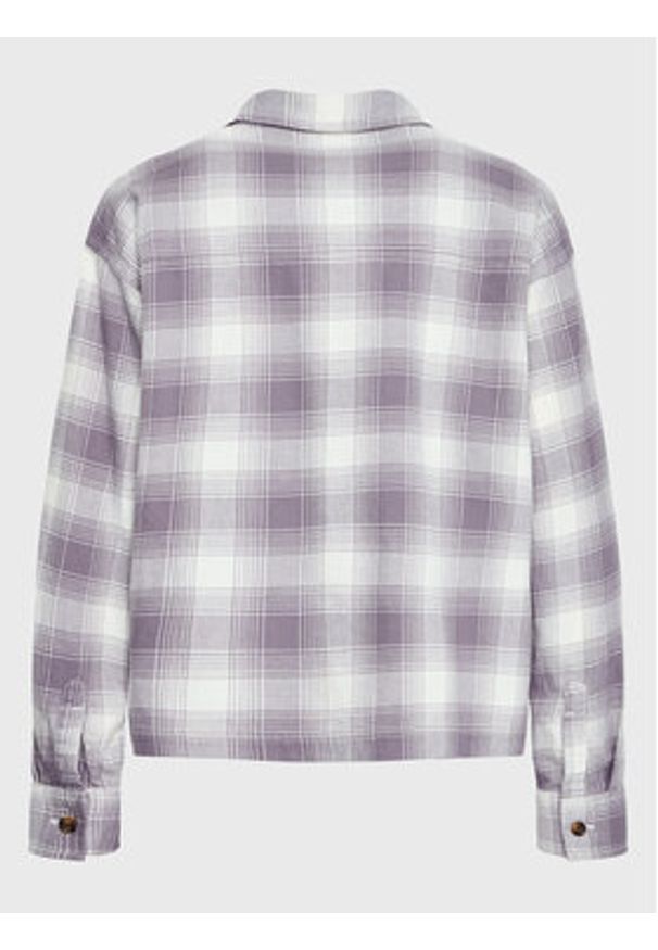 Carhartt WIP Koszula Deaver I030628 Fioletowy Loose Fit. Kolor: fioletowy. Materiał: bawełna