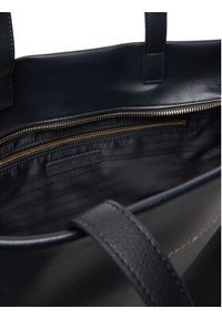 TOMMY HILFIGER - Tommy Hilfiger Torebka Th Logotape Tote AW0AW17693 Granatowy. Kolor: niebieski. Materiał: skórzane #3