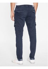 Pepe Jeans Spodnie materiałowe Jared PM211604YG7 Granatowy Regular Fit. Kolor: niebieski. Materiał: bawełna #4