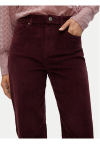 Vero Moda Spodnie materiałowe Tessa 10315350 Fioletowy Wide Leg. Kolor: fioletowy. Materiał: bawełna #2