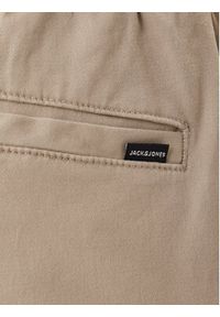 Jack & Jones Joggery Stace Dylan 12288472 Brązowy Regular Fit. Kolor: brązowy. Materiał: bawełna #4