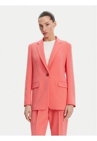 BOSS Marynarka 50490053 Różowy Regular Fit. Kolor: różowy. Materiał: syntetyk #1