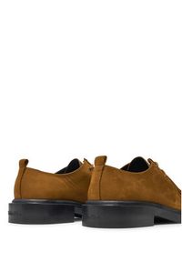 Calvin Klein Półbuty Apron Lace Up Nb HM0HM01636 Brązowy. Kolor: brązowy. Materiał: nubuk, skóra #3