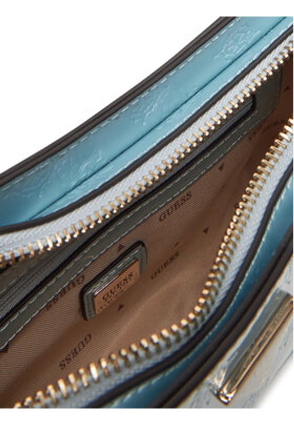 Guess Torebka Arnela HWTG94 96170 Błękitny. Kolor: niebieski. Materiał: skórzane