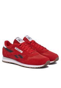 Reebok Sneakersy SS-CLASSIC LEATHER 100245004 Czerwony. Kolor: czerwony. Materiał: skóra, zamsz. Model: Reebok Classic #5
