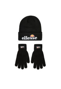 Zestaw Czapka i Rękawiczki Ellesse Velly And Bubb Gift Pk SAAZ0783011 Black. Kolor: czarny. Materiał: materiał #1