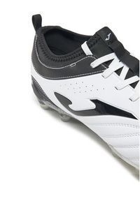 Joma Buty do piłki nożnej Numero-10 Firm Ground N10W2402FG Biały. Kolor: biały. Materiał: skóra