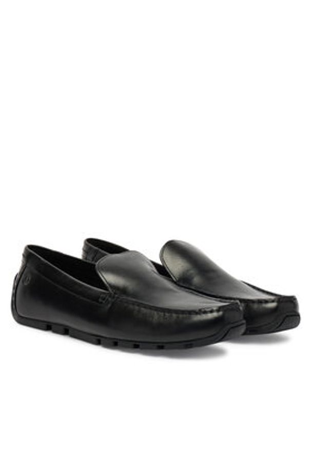 Clarks Mokasyny Corsley Plain 26186444 Czarny. Kolor: czarny. Materiał: skóra