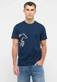 Męski T-Shirt Mustang Style Austin Dress Blues 1016493 5334 #1