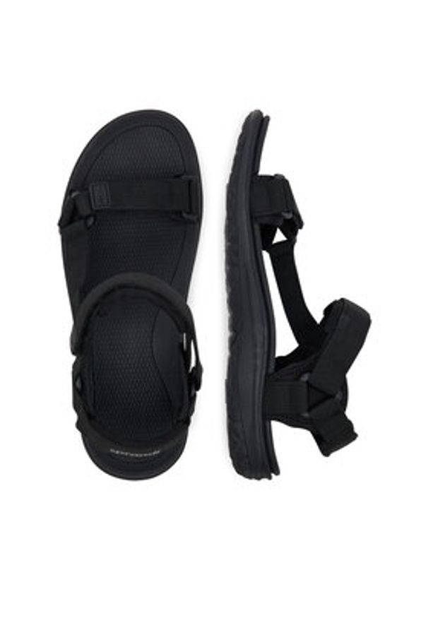 Sprandi Sandały MP40-20173Y Czarny. Kolor: czarny. Materiał: materiał