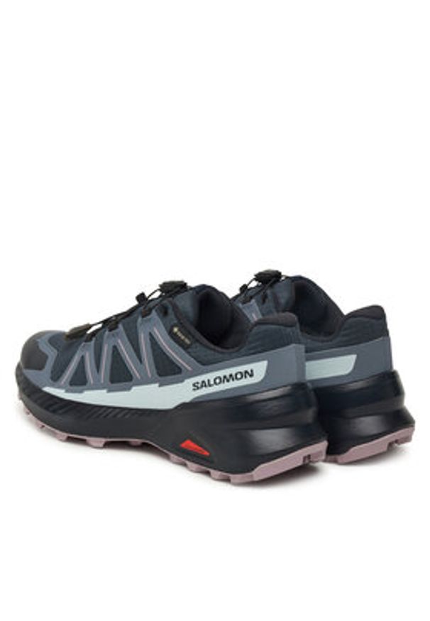 salomon - Salomon Buty do biegania Speedcross Peak Gore-Tex L47790700 Granatowy. Kolor: niebieski. Materiał: materiał. Technologia: Gore-Tex. Model: Salomon Speedcross