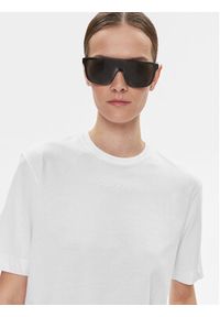 Calvin Klein Performance T-Shirt 00GWS3K104 Biały Relaxed Fit. Kolor: biały. Materiał: bawełna