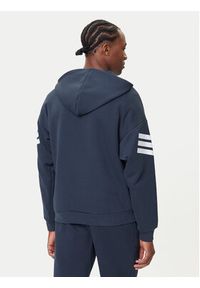 Adidas - adidas Bluza Future Icons 3-Stripes JW7107 Granatowy Regular Fit. Kolor: niebieski. Materiał: syntetyk, bawełna #5
