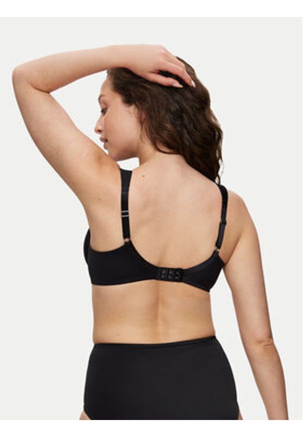 Triumph Biustonosz z fiszbiną True Shape Sensation 10186010 Czarny. Kolor: czarny. Materiał: syntetyk