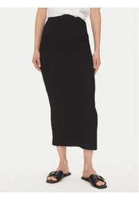 only - ONLY Spódnica ołówkowa Emma 15323730 Czarny Slim Fit. Kolor: czarny. Materiał: wiskoza, syntetyk #1