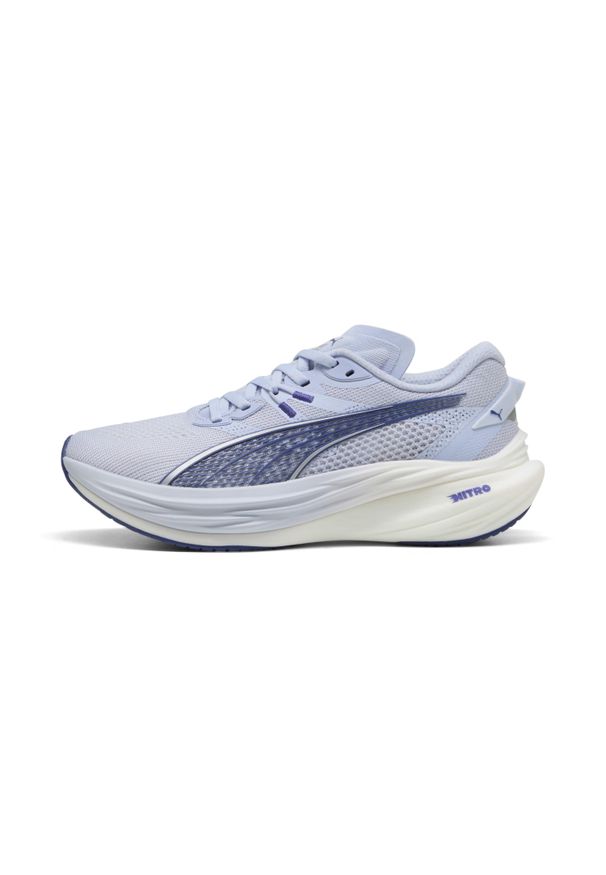 Damskie buty do biegania Puma Deviate Nitro 3. Okazja: na co dzień. Kolor: niebieski. Sport: bieganie, turystyka piesza