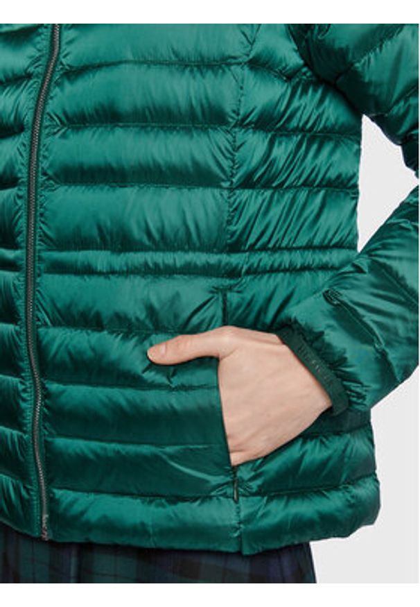 TOMMY HILFIGER - Tommy Hilfiger Kurtka puchowa Feminne WW0WW37264 Zielony Regular Fit. Kolor: zielony. Materiał: syntetyk, puch