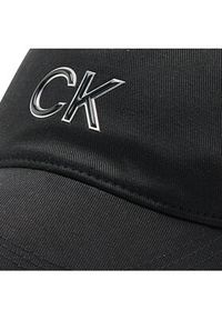 Calvin Klein Czapka z daszkiem Re-Lock Inlay K60K609712 Czarny. Kolor: czarny. Materiał: materiał #5