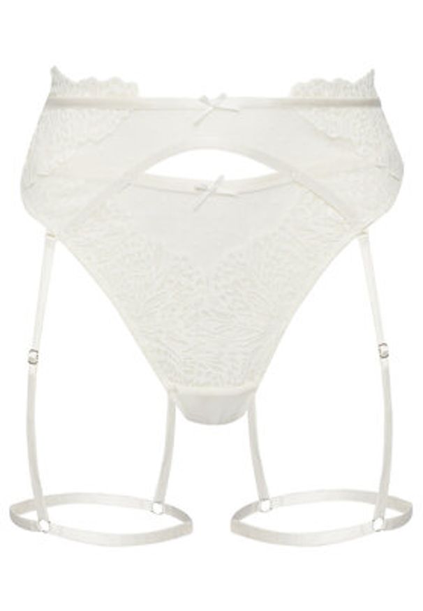 Hunkemöller Stringi 302384 Écru. Materiał: syntetyk