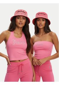 Juicy Couture Kapelusz Bot Bucket JCAWH125711 Różowy. Kolor: różowy. Materiał: bawełna #3