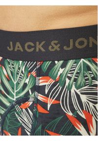 Jack & Jones - Jack&Jones Komplet 3 par bokserek Loui 12267052 Zielony. Kolor: zielony. Materiał: bawełna #7