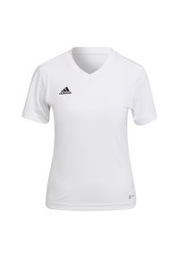 Koszulka piłkarska damska Adidas Entrada 22 Jersey. Kolor: biały. Materiał: poliester. Sport: piłka nożna #1