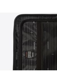 Wittchen - Średnia walizka z ABS-u w ukośne paski czarna. Kolor: czarny. Materiał: guma. Wzór: paski. Styl: elegancki #2