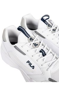Fila Sneakersy "Saluzzo" | FFM0146 | Mężczyzna | Biały. Nosek buta: okrągły. Kolor: biały. Materiał: tkanina