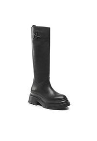 Karl Lagerfeld - KARL LAGERFELD Kozaki KL45090 Czarny. Kolor: czarny. Materiał: skóra #5