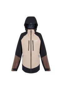 Kurtka turystyczna damska Regatta Carletta 3w1 z membraną 15K. Kolor: wielokolorowy. Materiał: poliester. Sport: turystyka piesza #1