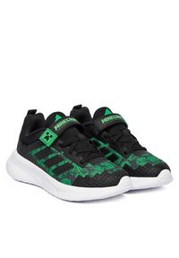 Adidas - adidas Sneakersy Minecraft Fortarun 4.0 JR1943 Czarny. Kolor: czarny. Materiał: materiał #6