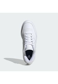 Adidas - Buty Courtblock. Okazja: na co dzień. Kolor: biały. Sport: turystyka piesza #2
