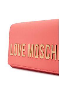 Love Moschino - LOVE MOSCHINO Torebka JC4103PP1MKD0464 Koralowy. Kolor: pomarańczowy. Materiał: skórzane #4