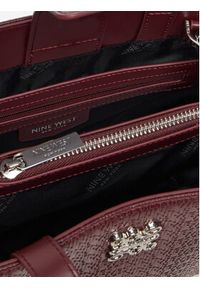 Nine West Torebka CEO-HAMPSHIRE-II-LDA8175 Bordowy. Kolor: czerwony