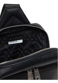 Guess Saszetka HMMISA P5226 Czarny. Kolor: czarny. Materiał: skóra