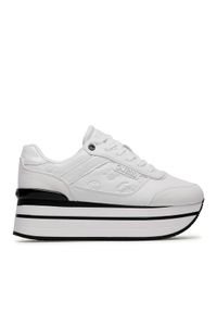 Guess Sneakersy Hansin FL5HNS PEL12 Biały. Kolor: biały. Materiał: skóra #1