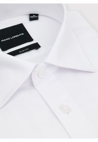 Pako Lorente - PAKO LORENTE - Biała koszula męska. Kolor: biały, czarny. Materiał: bawełna. Długość rękawa: długi rękaw. Długość: długie #6