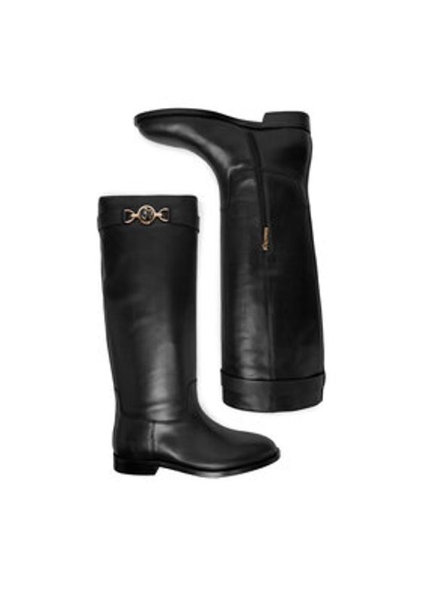 Eva Minge Kozaki EO-ELSA-1774-1604-1 Czarny. Kolor: czarny. Materiał: skóra