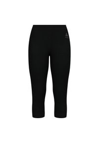 Legginsy termoaktywne damskie Odlo Merino 200 BL Bottom 3/4. Kolor: czarny