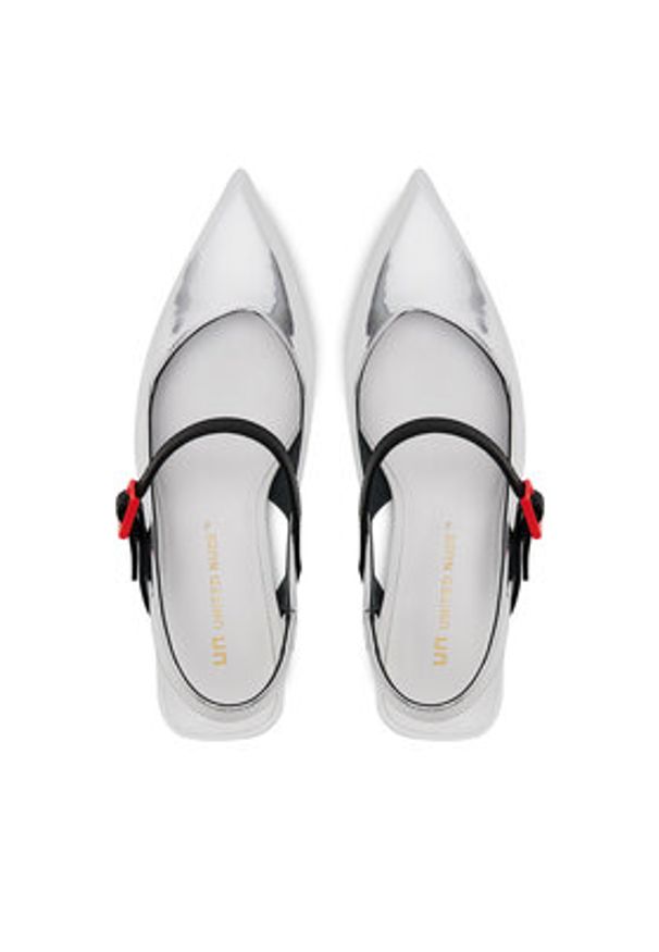 United Nude Sandały Raila Jane 1091676613 Srebrny. Kolor: srebrny. Materiał: skóra
