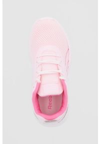 Reebok Buty dziecięce H67435 kolor różowy. Nosek buta: okrągły. Zapięcie: sznurówki. Kolor: różowy. Materiał: guma #4