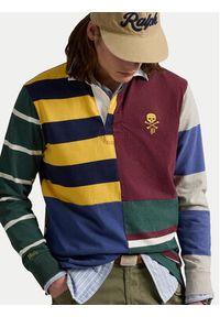 Polo Ralph Lauren Polo 710971831001 Kolorowy Classic Fit. Typ kołnierza: polo. Materiał: bawełna. Wzór: kolorowy #3
