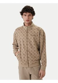 Guess Bluza Z6GQ07 K2849 Beżowy Relaxed Fit. Kolor: beżowy. Materiał: syntetyk #1