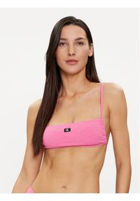 Calvin Klein Swimwear Góra od bikini KW0KW02395 Różowy. Kolor: różowy. Materiał: syntetyk #1