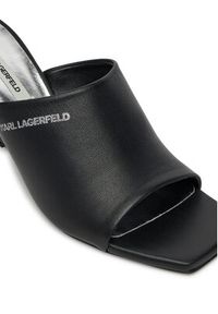 Karl Lagerfeld - KARL LAGERFELD Klapki Rialto KL34400 Czarny. Kolor: czarny. Materiał: skóra #4