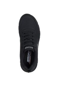 skechers - Adidasy Skechers Bobs B Flex Lo - Cool Ease, Kobiety. Kolor: czarny. Materiał: skóra ekologiczna, materiał. Sport: fitness