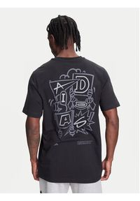 Adidas - adidas T-Shirt Stadium Crowd lJX7474 Czarny Loose Fit. Kolor: czarny. Materiał: bawełna #3